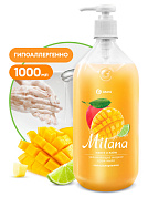 Жидкое крем-мыло Milana (Манго и лайм) | Grass | 1 л