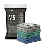 Набор микрофибровых полотенец Microfiber Set (MS) | Deteil | 35*35 см (9 шт)