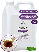 Высококонцентрированное щелочное моющее средство - Bios-K | Grass | 5 л