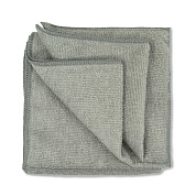Салфетка микрофибра серая | Grass | 30*30 см (10 шт)