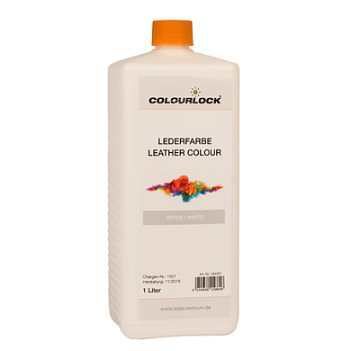 Краска для кожи цвет белый - Lederfarbe weiß | Colourlock | 1 л