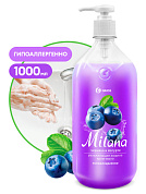 Жидкое крем-мыло Milana - Черника в йогурте | Grass | 1 л