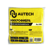 Микрофибровая салфетка без оверлока желтая - PROFI-MICROFASERTUCH | Autech | 40*40 см (2 шт)