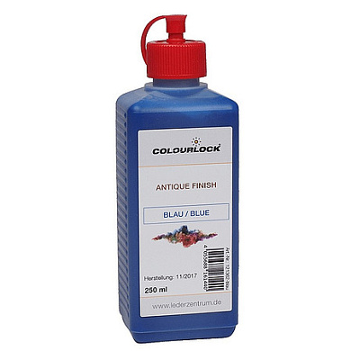 Краска для кожи цвет синий - Lederfarbe blau | Colourlock | 250 мл