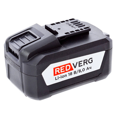 Аккумулятор REDVERG Li-Ion 18V 8.0Ач