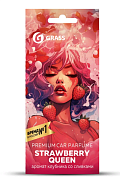 Ароматизатор картонный "Strawberry queen" | Grass |