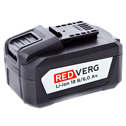 Аккумулятор REDVERG Li-Ion 18V 6.0Ач