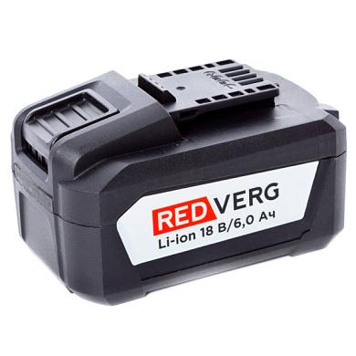 Аккумулятор REDVERG Li-Ion 18V 6.0Ач