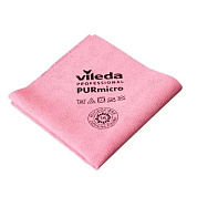 Салфетка ПУРмикро Актив, красная | Vileda Professional | 38*35 см