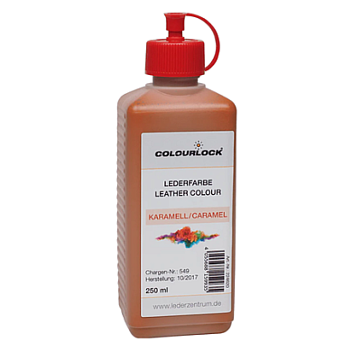 Краска для кожи цвет карамель - Lederfarbe karamell | Colourlock | 250 мл
