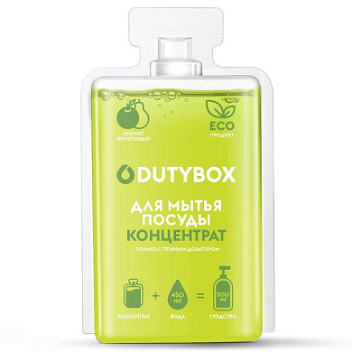 Концентрат - Средство для мытья посуды 50мл Фруктовый (DutyBox)